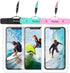 ProCase Universal Waterproof Pouch up to 7", Cellphone Dry Bag Underwater Case for iPhone 15 14 13 Pro Max 12 11 Xs XR 8 Plus Mini, Galaxy S23 S22...