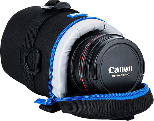JJC Water Resistant Deluxe Lens Pouch Case Bag, Compatible with Canon RF 85mm f2 Macro/EF 100-300mm/ EF 75-300mm III USM/EF 135mm 2L /24-70mm 4L I...