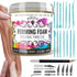 Foam Clay Sculpting Foam for Cosplay (300 Gram Beige), 14 Sculpting Tools, Craft Knife with Extra Blades and Sculpting Points, Soft Air Dry Moldab...