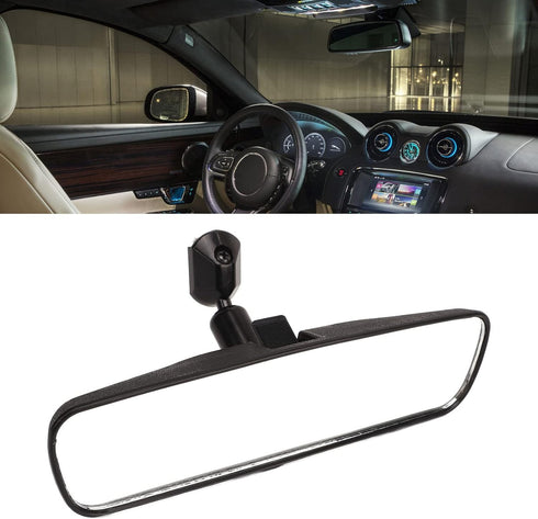 Car Interior Rear View Mirror, 8 Inch Car Rearview Mirror Clear Image Anti Glare Interior Rear View Mirror Universal for Cars Trucks...
