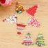 EXCEART 100pcs Christmas Tree Buttons Christmas Sewing Buttons Mixed Patterns with 2 Holes for Sewing DIY Crafts(Random Color)...