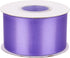 2 inch Wide 25 Yards Lavender Satin Ribbon,Silk Ribbons Roll Craft Fabric Ribbon for Gift Wrapping, Perfect Wedding, Party Wreath, Sewing,Holiday ...