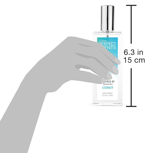 Fragrances | Eternity | Women’s Eau de Toilette | Vegan, Paraben Free | Never Tested on Animals | 2.5 Fluid Ounces White (Pack of 1)...