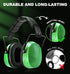 PROHEAR EM038 Ear Protection Safety Earmuffs for Mowing, 28dB Noise Reduction Passive Hearing Protector, Compact Foldable Headset for Shooting Con...