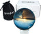 Professional 60mm Crystal Ball Lens with Stand and Silk Bag, Magic Ball Decorative (6cm/2.36 Inch) Set...
