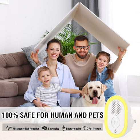 10 Pack Ultrasonic Pest Repeller Mouse Repellent Electronic Pest Repellent Plug in Indoor Mosquito Rodent Repellent Devices for Insect Bug Roach M...
