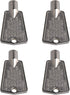 RDEXP 1.77x0.98inch Freezer Door Keys Replaces AP6012757 Set of 4 AP2940188 WP842177...
