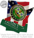 US Army Family Honor Garden Flag - Armed Forces Rangers United State American Military Veteran Retire Official - House Decoration Banner Small Yar...