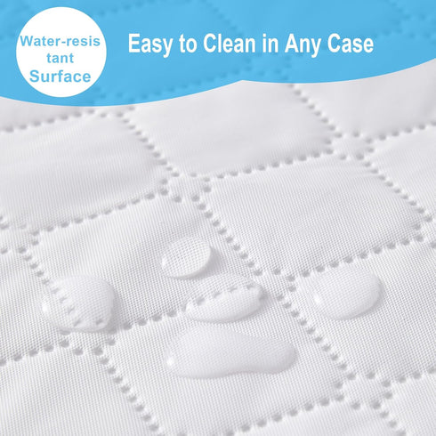 Diaper Changing Pad with Liner - Comfortable & Protective Changing Table Pad with Waterproof Surface & Non-Skid Bottom, 32x16"...