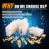 Hilitchi 6.3MM Electrical Automotive Wire Connectors Male Female Socket Plug Terminal for Motorcycle Car (2P-30Sets)...