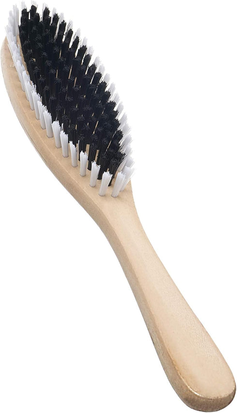 Clothes Brush Garment Brush Sturdy Bristles, Garment Lint Remover, Wool Suits, Lint Brush, Pet Hair Removel, Suede, Dust, Hat Brush Durable Wood H...