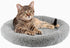 PETLESO Cat Bed for Indoor Cats, Round Cat Bed for Curl Sleep Basic Pet Mat Wahable Bed for Small Puppy Cats Rabbit, Medium...