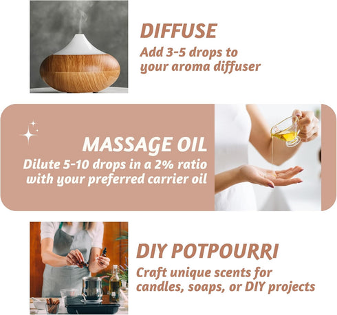 Folkulture Eucalyptus Essential Oil for Diffuser - 4 Fl Oz - 100% Pure, Natural and Undilluted Essential Oil, Premium Grade with Glass Dropper, Na...