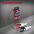 DAIERTEK 10pcs 9V Battery Connector 9 Volt Battery Snap Clip I Type with 2 Pairs of Alligator Clips and 2.1mm X 5.5mm DC Male Power Plug...