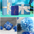 30 Sheets Blue Tissue Paper for Packaging Gift Bags Decoration, Gift Wrap Tissue Paper Bulk for Weddings Birthday DIY Project Christmas Independen...