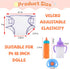 4Pcs Doll Diapers Doll Underwear for 14-18 Inch Baby Dolls Reusable Diapers Set with 3 Pcs Doll Feeding (Milk & Juice Bottles Toy Pacifier)...
