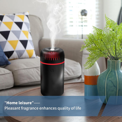 Car Diffuser Humidifier Aromatherapy Essential Oil Diffuser USB Mist Mini Portable Diffuser for Car Home Office Bedroom, 100ML...