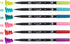 Tombow 56211 Dual Brush Pen Art Markers, Tropical, 6-Pack. Blendable, Brush and Fine Tip Markers...