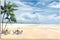 Sea Beach Canvas Wall Art Coastal Poster Wall Nature Modern Seascape Canvas Sandy Beach Coastal Landscape Canvas Coastal Beach Pictures Painting A...