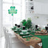 Jetec 12 x 11.5 Inch St. Patrick's Wall Pediments Wooden Irish Hanging Welcome Board Shamrock Plaques with Rope for St Patrick's Decor Window Home...