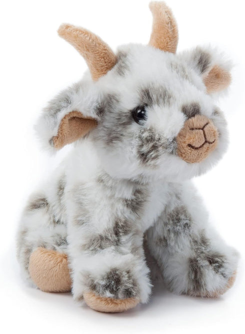 The Petting Zoo Goat Stuffed Animal Plushie, Gifts for Kids, Wild Onez Babiez Farm Animals, Goat Plush Toy 6 inches...