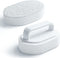 Handle Bath Tub Scrubber, Non Scratch Bathroom Scouring Pad, Bathtub Scrubber Soap Scum Remover for Shower Tile Grout Sink Pool Step & Corner, Hea...