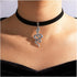 Boho Snake Velvet Choker Necklace Silver Snake Necklace Choker Gothic Black Ribbon Necklace Punk Serpent Necklace Chain Jewelry for Women...
