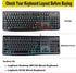 2 Pack Keyboard Cover for Logitech K120 & MK120 Ergonomic Desktop USB Keyboard, Logitech K120 & MK120 US Layout Waterproof Anti-Dust Keyboard Skin...