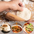 GOBAM Wood Rolling Pin, Small - Dough Roller for Pasta, Cookies, Pie, Pizza, Chapati, Fondant, Rolling Pins for Baking, Bread Making Tools and Sup...
