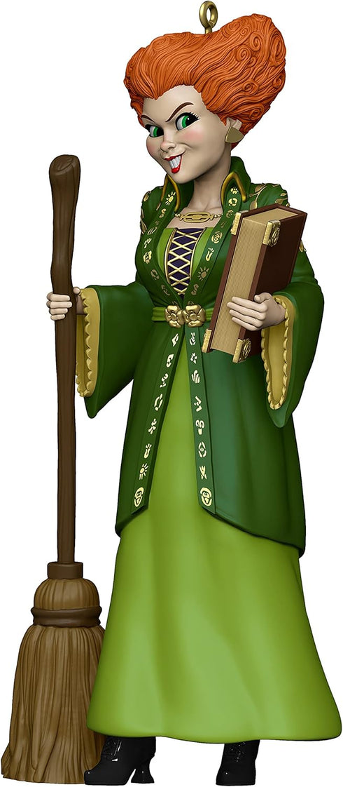 Hallmark Keepsake Halloween Ornament 2021, Disney Hocus Pocus Winifred Sanderson...