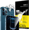 NEW'C 4 Pack, 2 Pack Screen Protector for iPhone 12 Pro + 2 Pack Camera Lens Protector, Sensor Protection,Case Friendly Tempered Glass Film......