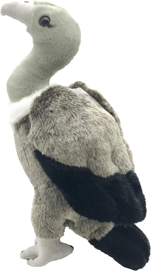 Cute Life Like Vulture Stuffed Animal Plush Toy Simulation Cinereous Vulture Doll Children Birthday Gift 14in...