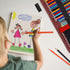 Sketch & Drawing Art Pencil Kit-50 Piece Set, Include 24 Color Pencil(For Adult Kid Coloring Books) & Graphite Charcoal-Pencil Etc., Art Supply Id...