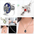 10 Set Replace The Vampire Daywalking Katherine Sapphire Crystal Pendant Necklaces Ring Elena Verbena Opening Charm Necklace Movie Jewelry Set Cos...