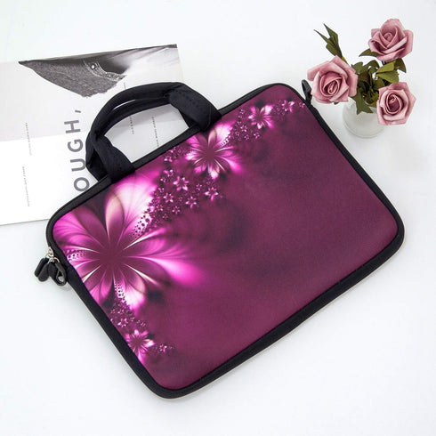 RICHEN 10 inches Messenger Bag Carrying Case Sleeve with Handle Accessory Pocket Fits 7 to 10-Inch Laptops/Notebook/ebooks/Kids tablet/Pad (7-10.2...