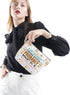 Gzrlyf Cross Stitch Kit Makeup Bag Sewing Cross Stitching Lover Gift Crafter Cross Stitch Project Cosmetic Bag (WITHOUT CROSS STITCH)...