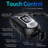 Open Ear Headphones Wireless Bluetooth,Air Conduction Earbuds Bluetooth 5.3 For Sports,20h Playtime Touch Control Headset For Running,Cycling,Hiki...