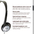 Panasonic Headphones, On-Ear Lightweight Earphones with Microphone and XBS for Extra Bass and Clear, Natural Sound, 3.5mm Jack for Phones and Lapt...