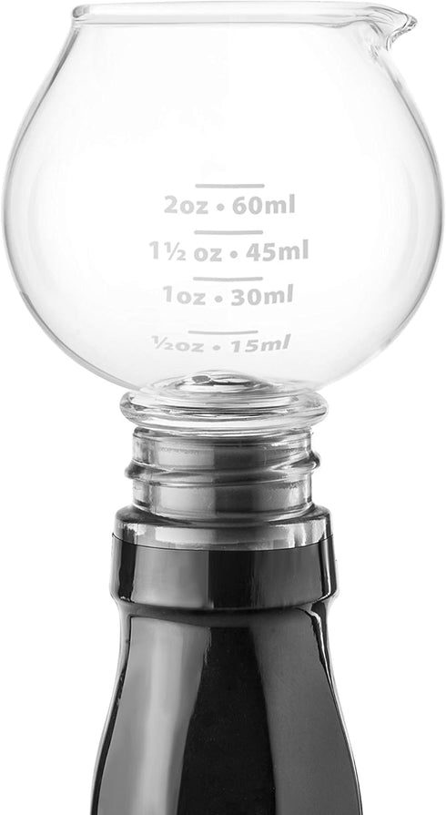 Final Touch Bottle-Top Snifter Jigger Stopper (FTA7041)...