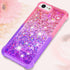 Case for iPhone SE 2020, iPhone SE 2022 Case Liquid Cute Clear Glitter Heavy Duty Shockproof Back Cover Soft TPU Protective for Girls Women Phone ...