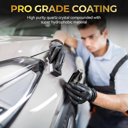 Greyghost Ceramic Coating for Cars, Mr Fix 9h Nano Coating Kit Super Ceramic Car Coating Hydrophobic, Car Paint Protection Anti Scratch Glass Coat...