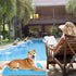 Dog Cooling Mat - Extra Large Thicken Self Cooling Mat for Small Medium Large Dogs,Easy Washable,Water Absorption Top,Materials Safe,...