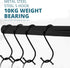 15 Pack S Hooks for Hanging 3.5 Inch | Heavy Duty Carbon Steel Hangers for Kitchen Utensils, Plants, Pot, Pan, Cups, Towels – Black...