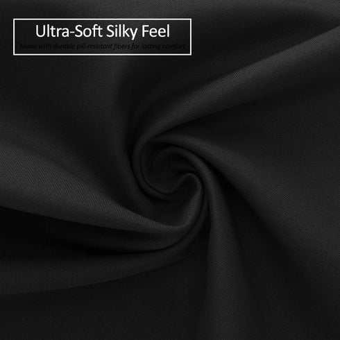 Nestl Soft Pillow Shams Set of 2 - Double Brushed Microfiber Pillow Covers - Hotel Style Premium Bed Pillow Cases, with 1.5” Decorative Flange, Ki...