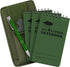 Eaasty 5 Pcs Waterproof Notebook Tactical 3 x 5 Inch Pocket Notebook with Metal Weatherproof Pen and Fabric Cover for Outdoor Activities Recording...