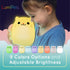 Lumipets Remote Control Silicone Night Light for Kids - Cat Design with 9 Soft Colors & Sleep Timer - Rechargeable, Battery-Operated Lamp for Bedr...