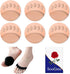Ball of Foot Cushions for Women (3Pairs Complexion) - Honeycomb Metatarsal Pads Invisible Socks Soft Ball of Foot Pads Reusable Cushions for Pain ...