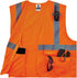Ergodyne Unisex - H+l Class 2 Standard Solid Vest H L, Hook & Loop Orange, 4X-Large-5X-Large US...
