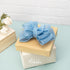 Ribbli Baby Blue Burlap Wired Ribbon,2-1/2” Inch x Continuous 10 Yard, Wired Edge Ribbon for Big Bow,Wreath,Baby Shower Decoration,Outdoor Decorat...