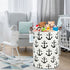 LANGYASHAN Laundry Basket Canvas Fabric Collapsible Organizer Basket for Storage Bin Toy Bins Gift Baskets Bedroom Clothes Children Nursery Hamper...
